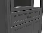 Шкаф с витриной Жасмин REG1W2D1S