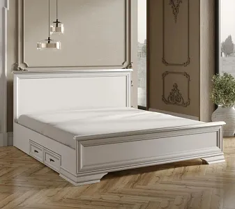Кровать Кентаки LOZ/160x200 белый
