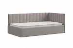 Кровать Сингл 120 угловая с подъемником. Цвет SIMPLE 5