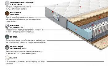Матрас Платинум Эгоист 120x200