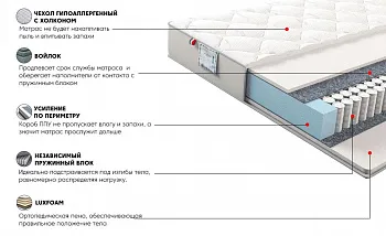 Матрас Сильвер Скай 120x200