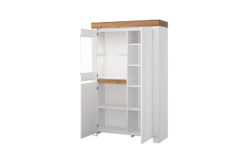 Шкаф с витриной Таурус 1V2D