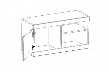 Тумба Оскар 1D2N
