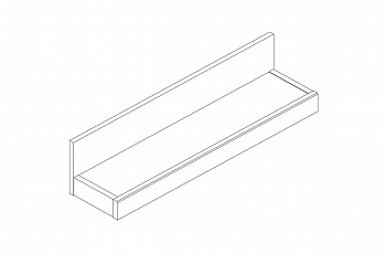 Полка навесная Джаггер ВТ