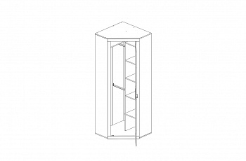 Шкаф угловой Оскар LP