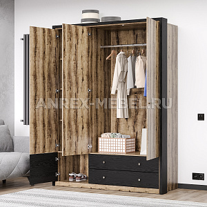 Шкаф 3-створчатый Джаггер 3DG2S Z