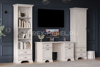 Стол письменный Тиффани вудлайн кремовый