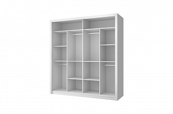 Шкаф Milan 203, белый