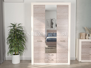 Шкаф 3-створчатый Оливия 3D2S