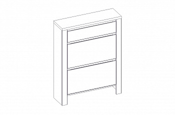 Обувница Таурус 2D1S