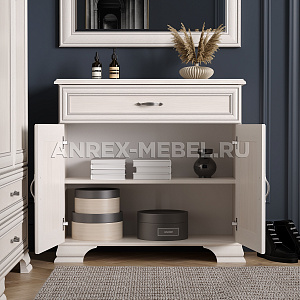 Тумба Тиффани 2D1S вудлайн кремовый