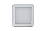 Светодиодный светильник Square 1.5W/12VDC пластиковый 6000К (с 2м проводом и коннектором)