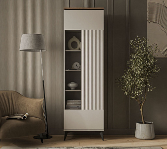 Шкаф с витриной Винати 1V