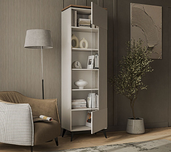 Шкаф с витриной Винати 1V