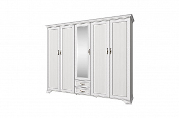 Шкаф Тиффани 5DG2S Z вудлайн кремовый