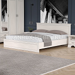 Кровать Тиффани 180 вудлайн кремовый