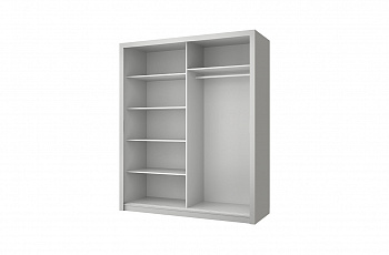 Шкаф Milan 180, серый