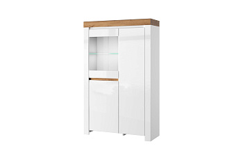 Шкаф с витриной Таурус 1V2D