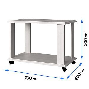 Стол журнальный Тиффани L вудлайн кремовый