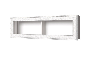 Полка навесная Тиффани 1V вудлайн кремовый