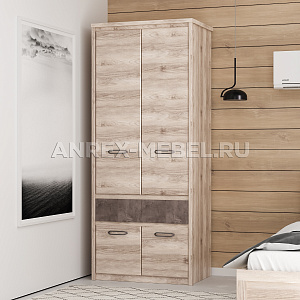 Шкаф 2-створчатый Джаз 4DG1S