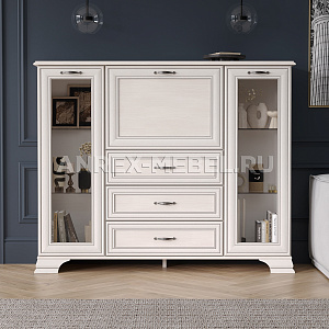 Тумба Тиффани 2V1D3S вудлайн кремовый