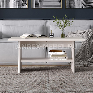 Стол журнальный Тиффани вудлайн кремовый