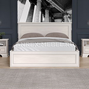 Кровать Тиффани 140 вудлайн кремовый