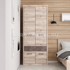 Шкаф 2-створчатый Джаз 4DG1S