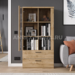 Шкаф с витриной Дорсет 1V2S3N