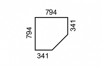Шкаф угловой Оскар LP