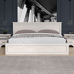 Кровать Тиффани 180 вудлайн кремовый