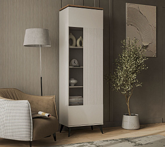 Шкаф с витриной Винати 1V