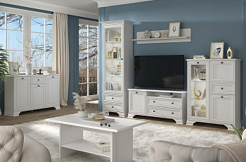 Тумба Тиффани 3D1S белый