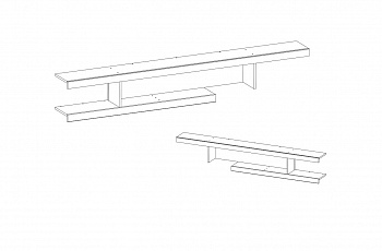 Полка Оскар 2NB