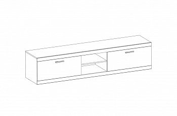 Тумба Оскар RTV2S2NB