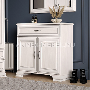 Тумба Тиффани 2D1S вудлайн кремовый